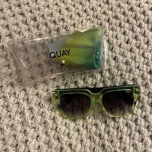 BRAND NEW yellow green quay glasses